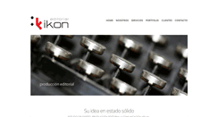 Desktop Screenshot of editorialikon.com